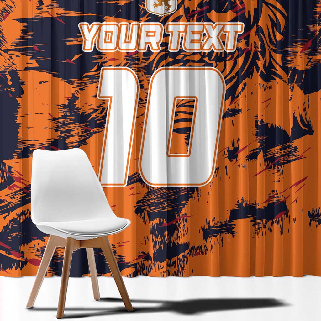 Netherlands Football 2024 Go Champion Window Curtain - Wonder Print Shop