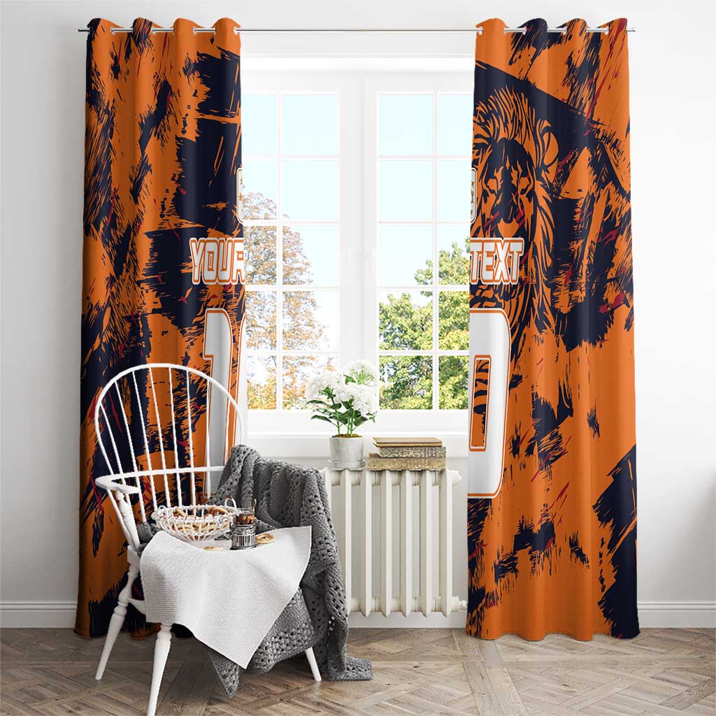Netherlands Football 2024 Go Champion Window Curtain - Wonder Print Shop