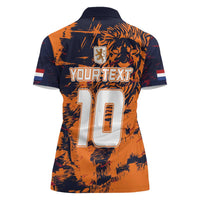 Netherlands Football 2024 Go Champion Women Polo Shirt - Wonder Print Shop