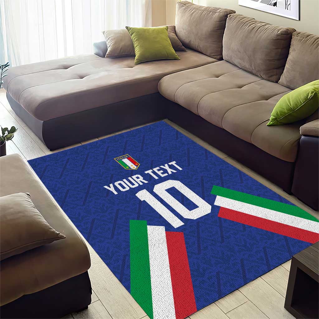 Italy Football 2024 Go Champion Area Rug - Wonder Print Shop
