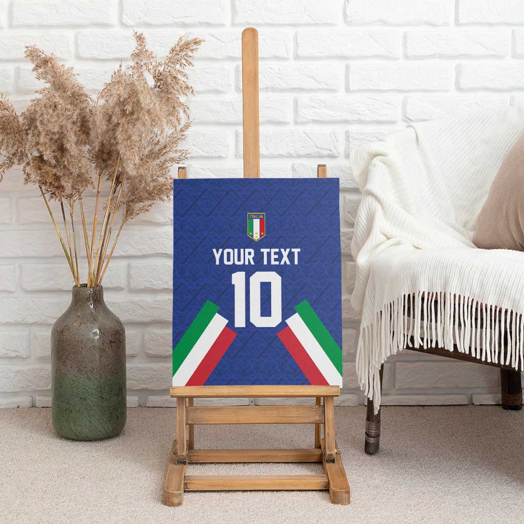 Italy Football 2024 Go Champion Canvas Wall Art - Wonder Print Shop