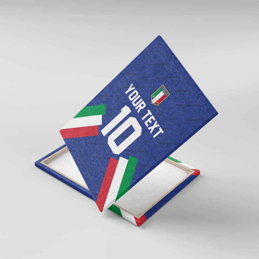 Italy Football 2024 Go Champion Canvas Wall Art - Wonder Print Shop