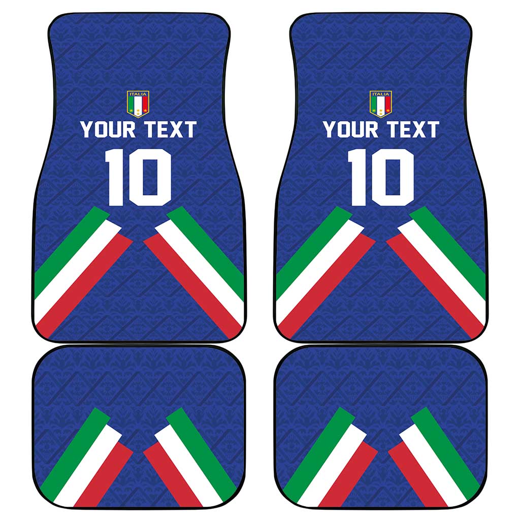 Italy Football 2024 Go Champion Car Mats - Wonder Print Shop