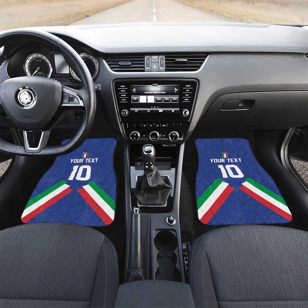 Italy Football 2024 Go Champion Car Mats - Wonder Print Shop