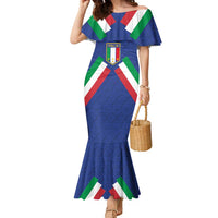 Italy Football 2024 Go Champion Family Matching Mermaid Dress and Hawaiian Shirt - Wonder Print Shop