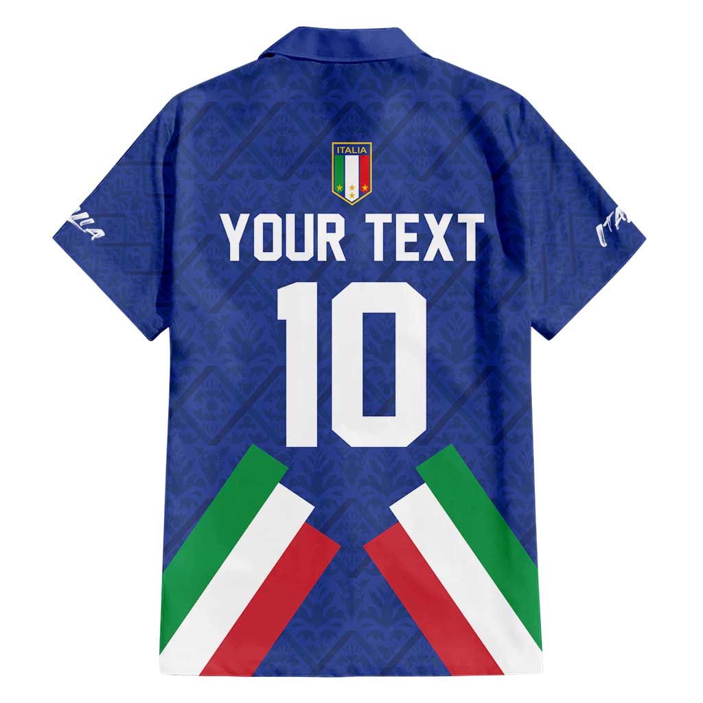 Italy Football 2024 Go Champion Family Matching Short Sleeve Bodycon Dress and Hawaiian Shirt - Wonder Print Shop
