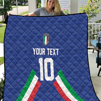 Italy Football 2024 Go Champion Quilt - Wonder Print Shop