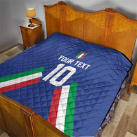 Italy Football 2024 Go Champion Quilt - Wonder Print Shop