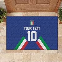 Italy Football 2024 Go Champion Rubber Doormat - Wonder Print Shop