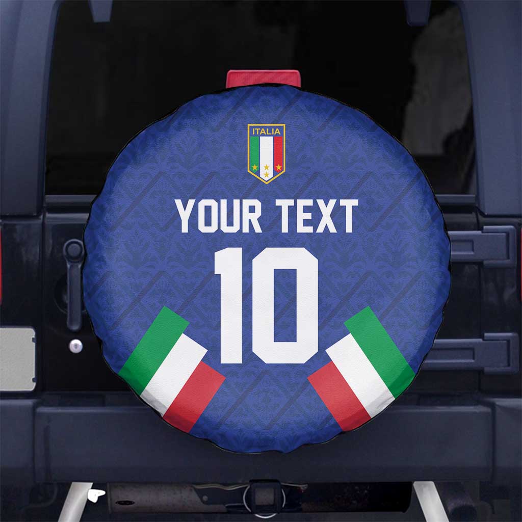 Italy Football 2024 Go Champion Spare Tire Cover - Wonder Print Shop