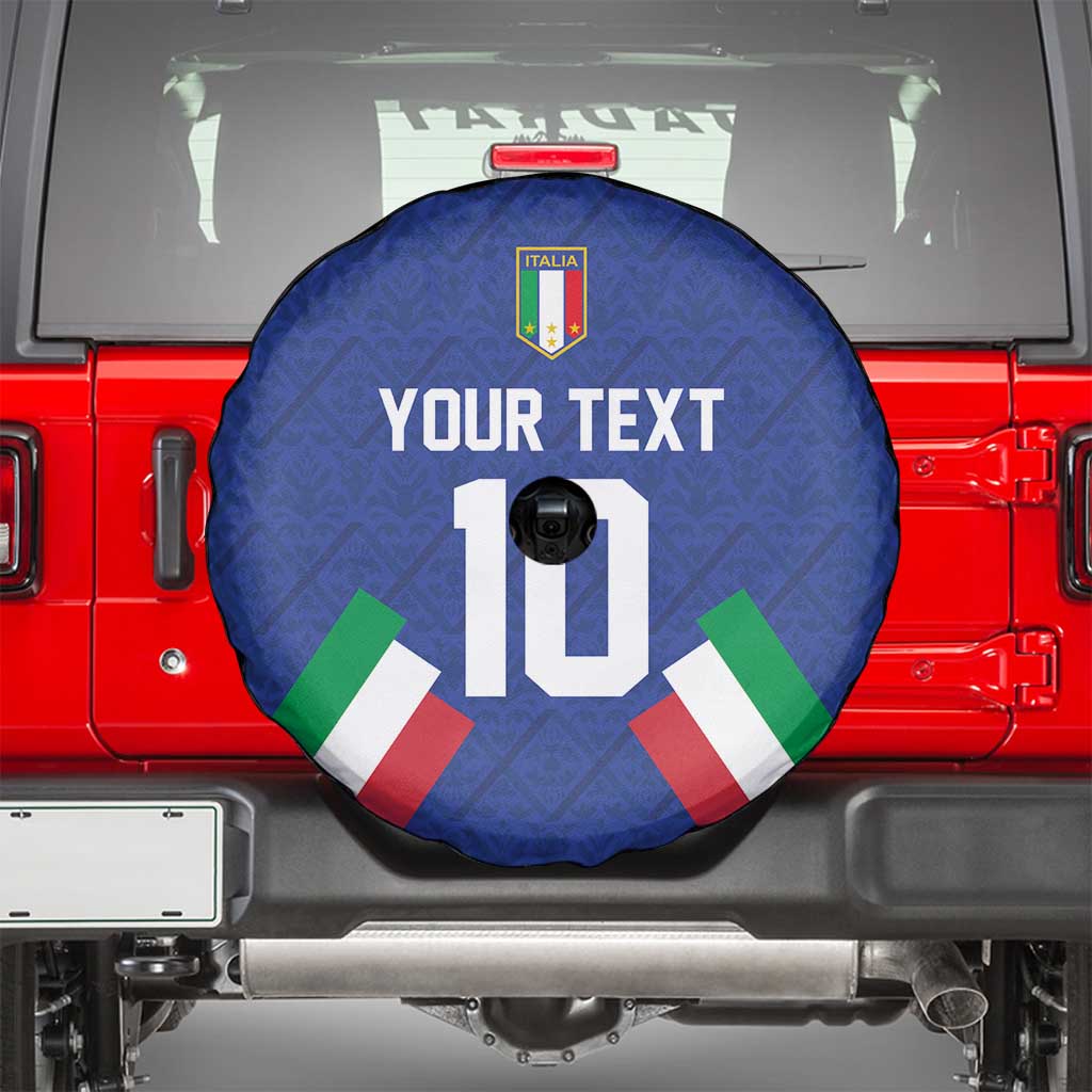 Italy Football 2024 Go Champion Spare Tire Cover - Wonder Print Shop