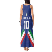 Italy Football 2024 Go Champion Tank Maxi Dress - Wonder Print Shop