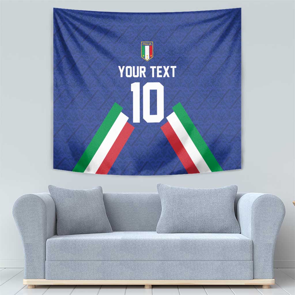 Italy Football 2024 Go Champion Tapestry - Wonder Print Shop
