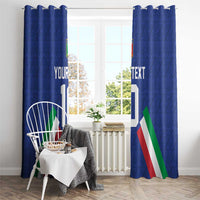 Italy Football 2024 Go Champion Window Curtain - Wonder Print Shop