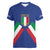 Italy Football 2024 Go Champion Women V-Neck T-Shirt - Wonder Print Shop