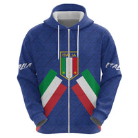 Italy Football 2024 Go Champion Zip Hoodie - Wonder Print Shop