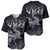 Welsh Celtic Culture Baseball Jersey Wales Y Ddraig Goch with Runes Symbols - Wonder Print Shop