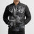 Welsh Celtic Culture Bomber Puffer Jacket Wales Y Ddraig Goch with Runes Symbols - Wonder Print Shop
