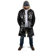 Welsh Celtic Culture Cloak Wales Y Ddraig Goch with Runes Symbols - Wonder Print Shop