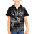 Welsh Celtic Culture Kid Hawaiian Shirt Wales Y Ddraig Goch with Runes Symbols - Wonder Print Shop