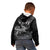 Welsh Celtic Culture Kid Hoodie Wales Y Ddraig Goch with Runes Symbols - Wonder Print Shop
