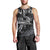 Welsh Celtic Culture Men Tank Top Wales Y Ddraig Goch with Runes Symbols - Wonder Print Shop
