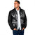 Welsh Celtic Culture Padded Jacket Wales Y Ddraig Goch with Runes Symbols - Wonder Print Shop