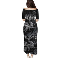 Welsh Celtic Culture Puletasi Wales Y Ddraig Goch with Runes Symbols - Wonder Print Shop