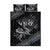 Welsh Celtic Culture Quilt Bed Set Wales Y Ddraig Goch with Runes Symbols - Wonder Print Shop