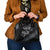 Welsh Celtic Culture Shoulder Handbag Wales Y Ddraig Goch with Runes Symbols - Wonder Print Shop