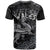 Welsh Celtic Culture T Shirt Wales Y Ddraig Goch with Runes Symbols - Wonder Print Shop