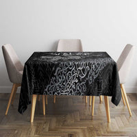 Welsh Celtic Culture Tablecloth Wales Y Ddraig Goch with Runes Symbols - Wonder Print Shop