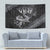 Welsh Celtic Culture Tapestry Wales Y Ddraig Goch with Runes Symbols - Wonder Print Shop