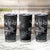 Welsh Celtic Culture Tumbler Cup Wales Y Ddraig Goch with Runes Symbols - Wonder Print Shop