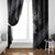 Welsh Celtic Culture Window Curtain Wales Y Ddraig Goch with Runes Symbols - Wonder Print Shop