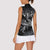 Welsh Celtic Culture Women Sleeveless Polo Shirt Wales Y Ddraig Goch with Runes Symbols - Wonder Print Shop