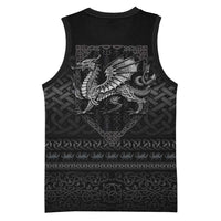Welsh Celtic Culture Basketball Jersey Wales Y Ddraig Goch with Knot - Wonder Print Shop