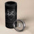 Welsh Celtic Culture 4 in 1 Can Cooler Tumbler Wales Y Ddraig Goch with Knot - Wonder Print Shop