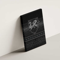 Welsh Celtic Culture Canvas Wall Art Wales Y Ddraig Goch with Knot - Wonder Print Shop