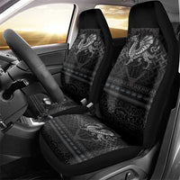 Welsh Celtic Culture Car Seat Cover Wales Y Ddraig Goch with Knot - Wonder Print Shop