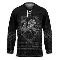 Welsh Celtic Culture Hockey Jersey Wales Y Ddraig Goch with Knot - Wonder Print Shop