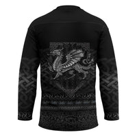 Welsh Celtic Culture Hockey Jersey Wales Y Ddraig Goch with Knot - Wonder Print Shop