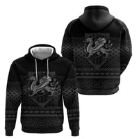 Welsh Celtic Culture Hoodie Wales Y Ddraig Goch with Knot - Wonder Print Shop