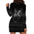 Welsh Celtic Culture Hoodie Dress Wales Y Ddraig Goch with Knot - Wonder Print Shop