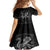 Welsh Celtic Culture Kid Short Sleeve Dress Wales Y Ddraig Goch with Knot - Wonder Print Shop