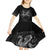 Welsh Celtic Culture Kid Short Sleeve Dress Wales Y Ddraig Goch with Knot - Wonder Print Shop