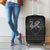 Welsh Celtic Culture Luggage Cover Wales Y Ddraig Goch with Knot - Wonder Print Shop