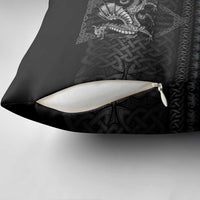 Welsh Celtic Culture Pillow Cover Wales Y Ddraig Goch with Knot - Wonder Print Shop