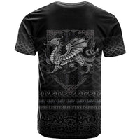 Welsh Celtic Culture T Shirt Wales Y Ddraig Goch with Knot - Wonder Print Shop