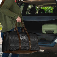 Welsh Celtic Culture Travel Bag Wales Y Ddraig Goch with Knot - Wonder Print Shop